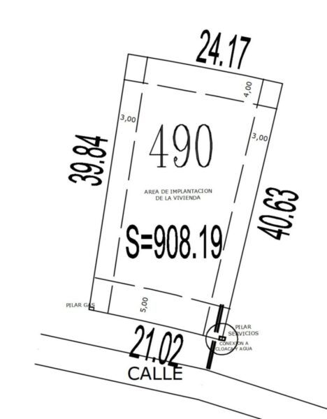 Lote en La Alameda, San Vicente